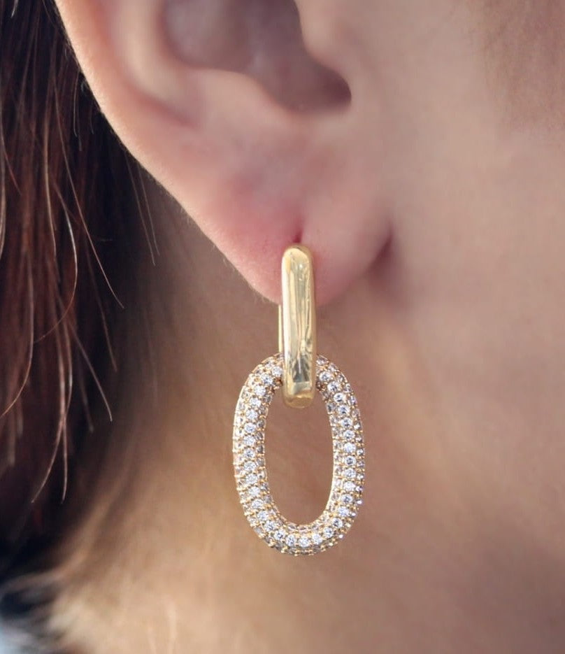 Brinco 2 em 1 Cravejado